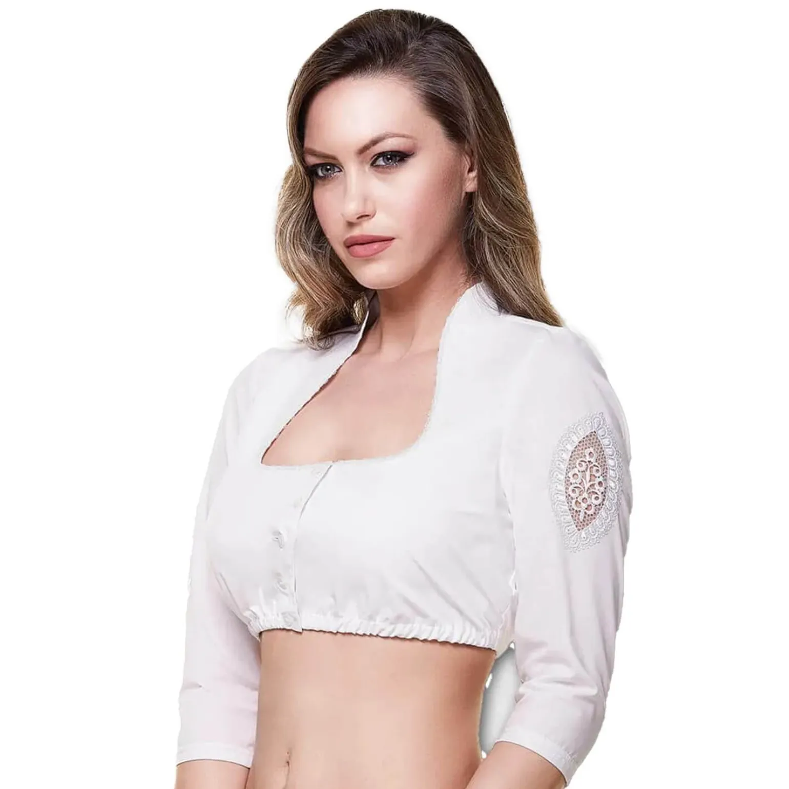 Best Damen Dirndlbluse "Maria", Damen Dirndlblusen