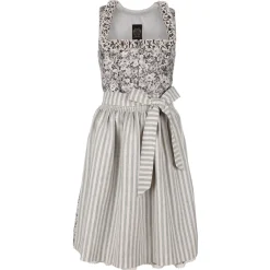 Cheap Damen Dirndl "Rose", Hellgrau Damen Dirndl