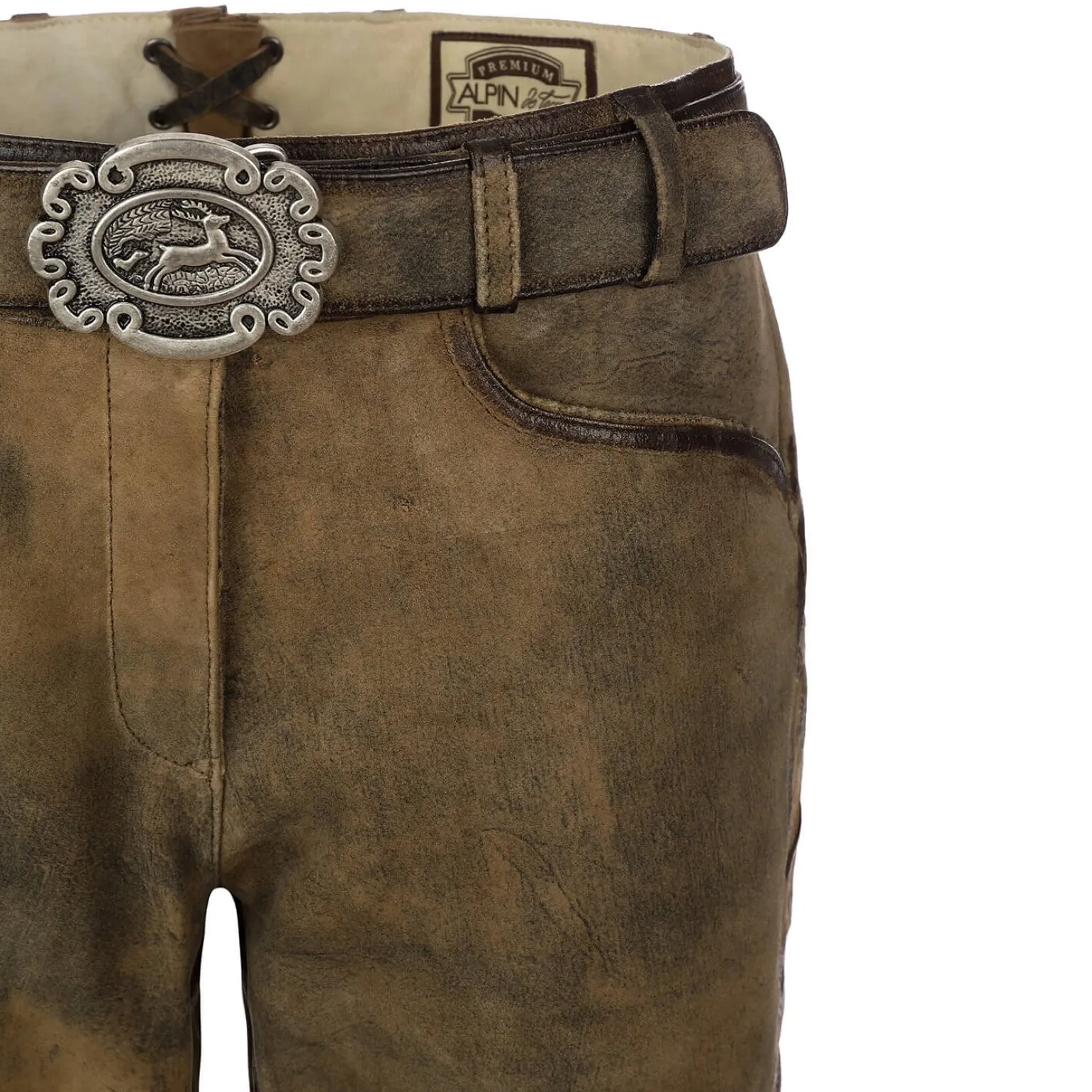 Cheap Damen Lederhose "Samira", Damen Lederhosen