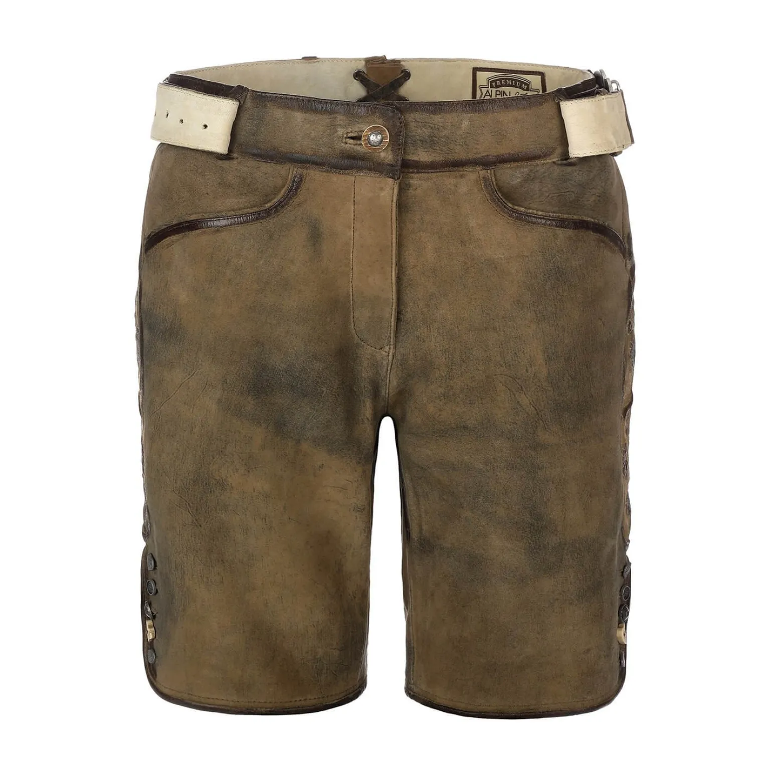 Cheap Damen Lederhose "Samira", Damen Lederhosen