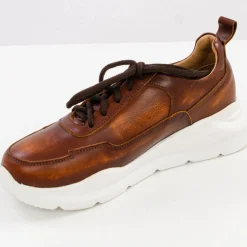 Fashion Damen Ledersneaker