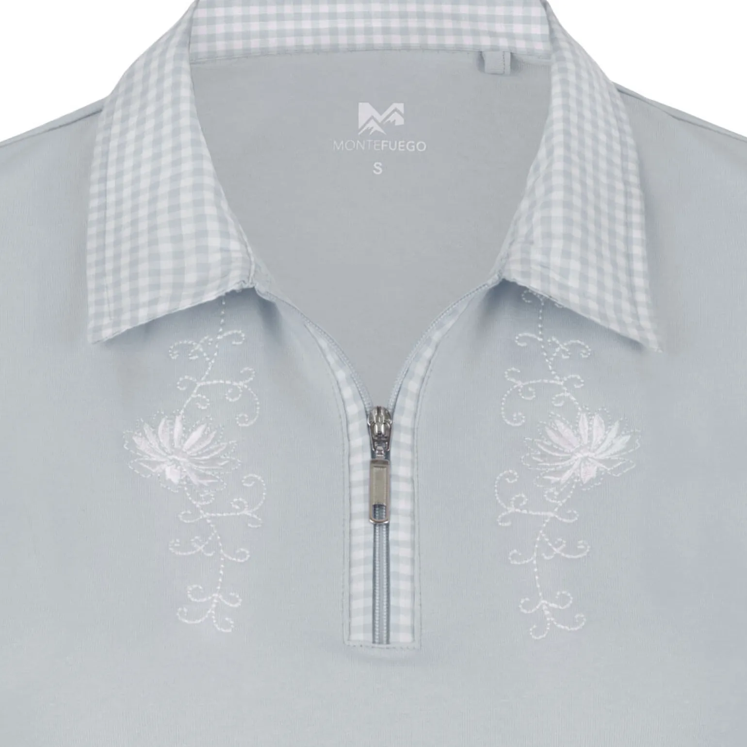 Online Damen Polo "Isabella", Hell Damen Polos
