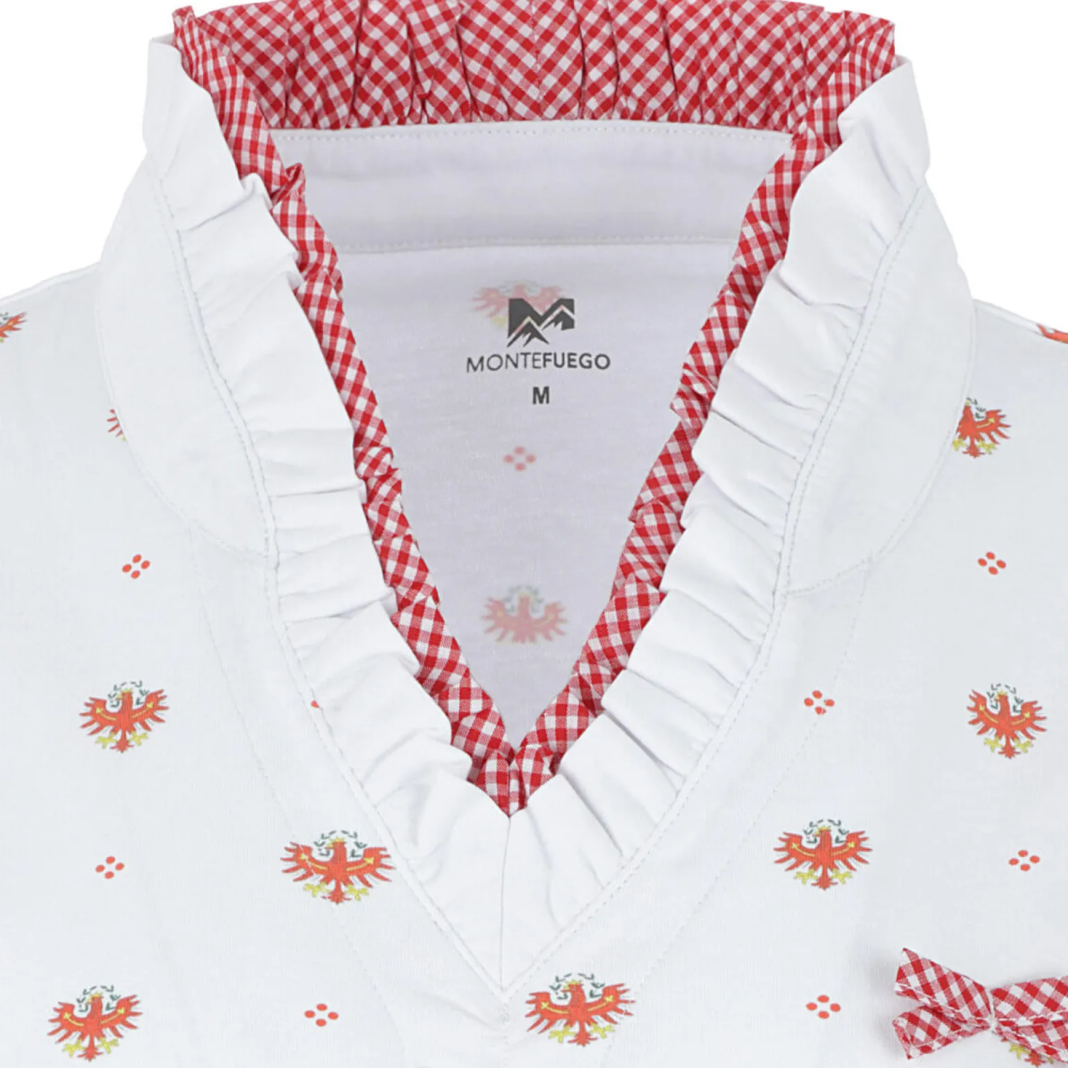 Fashion Damen Rüschen-Shirt "Tirol" Damen Shirts