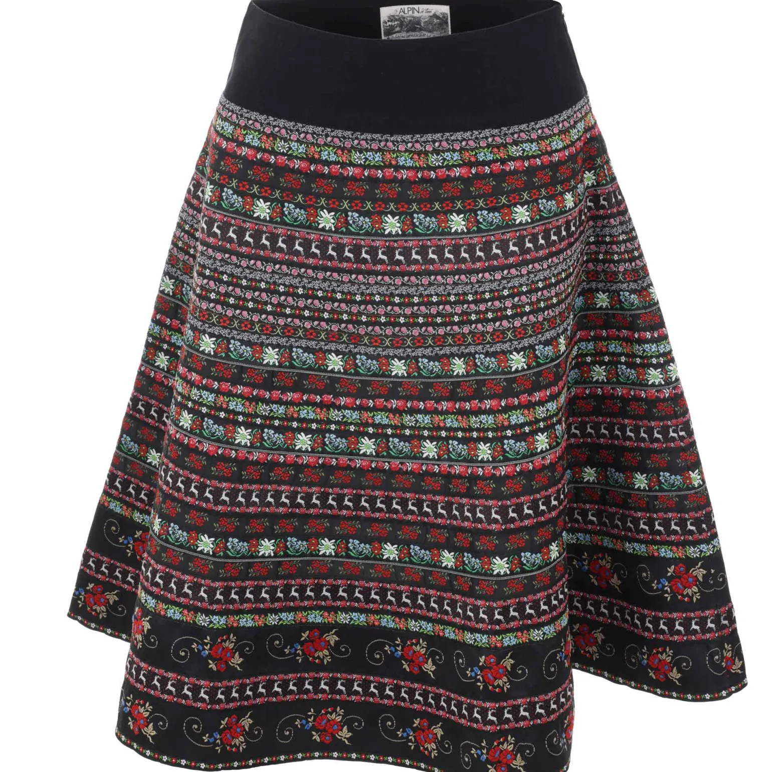 Outlet Damen Trachtenrock "Leila", Schwarz Damen Mieder & Röcke