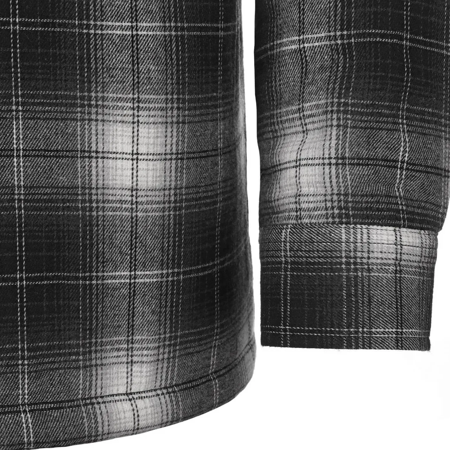 Hot Herren Flanelljacke "Fleece", -Weiß Herren Jacken