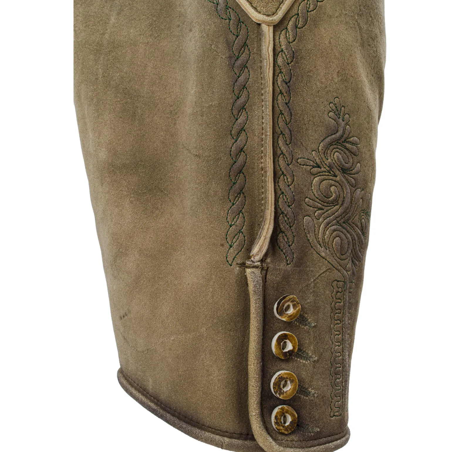 Sale Herren Hirschlederhose "Hirschvogel", Hell Herren Lederhosen