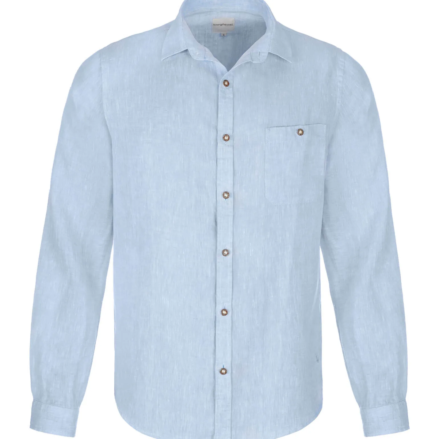 Fashion Herren Leinenhemd "Vincent", Hell Herren Hemden