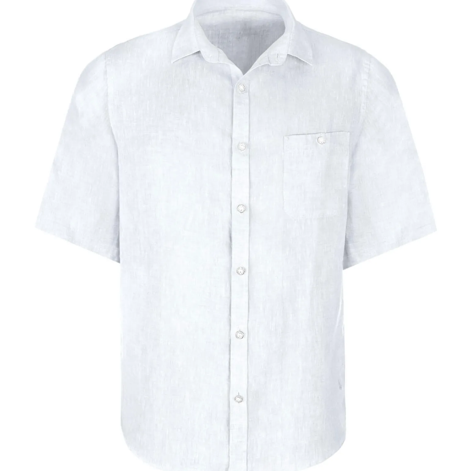 New Herren Leinenhemd "Vincent" Kurzarm, Herren Hemden