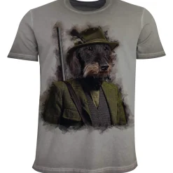 Cheap Herren T-Shirt "Almtracht Oskar", Herren Shirts
