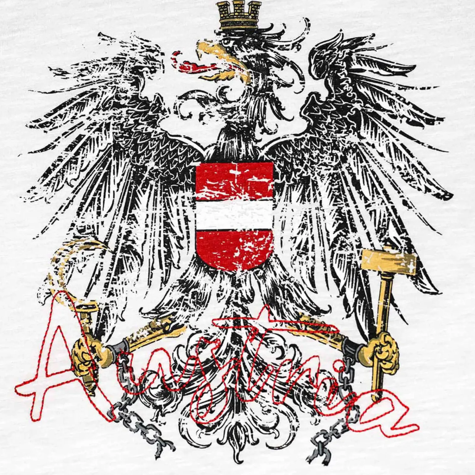 Hot Herren T-Shirt "Austria Vintage", Herren Shirts