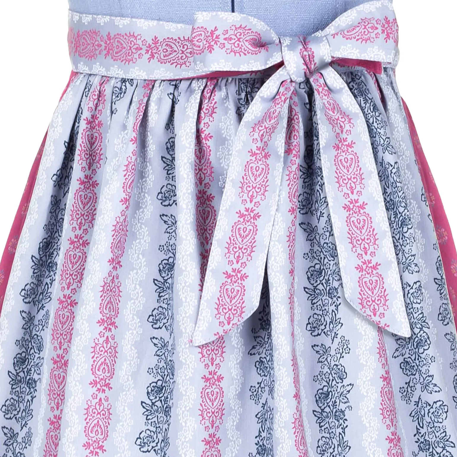 Store Kinder Dirndl "Milli", Hell-Rosa Kinder Dirndl