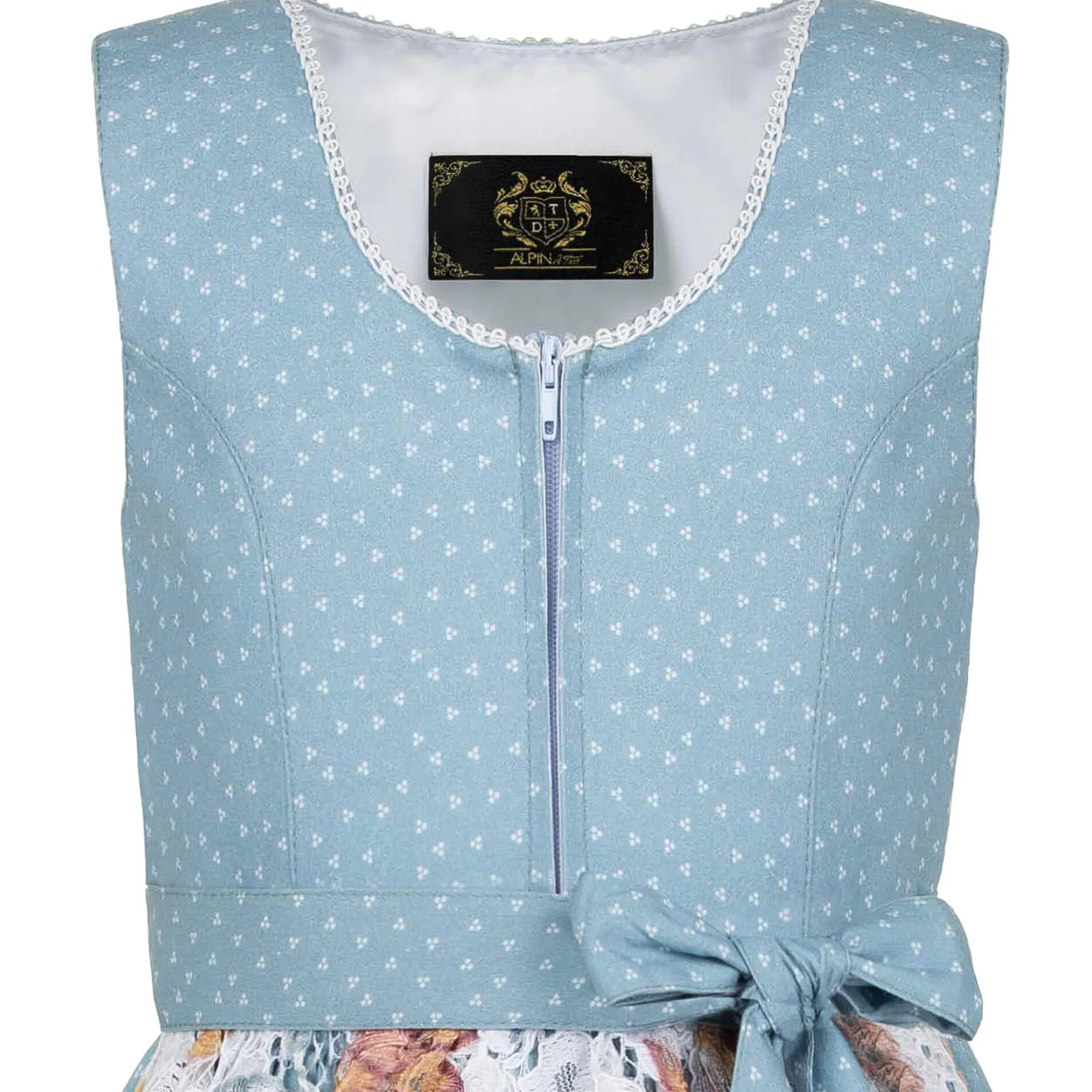 Cheap Kinder Dirndl "Ulli", Hell Kinder Dirndl