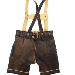 Hot Kinder Lederhose "Ronny" mit Träger, Kinder Lederhosen