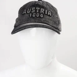 New Schildkappe “Austria”, Anthrazit Herren Accessoires