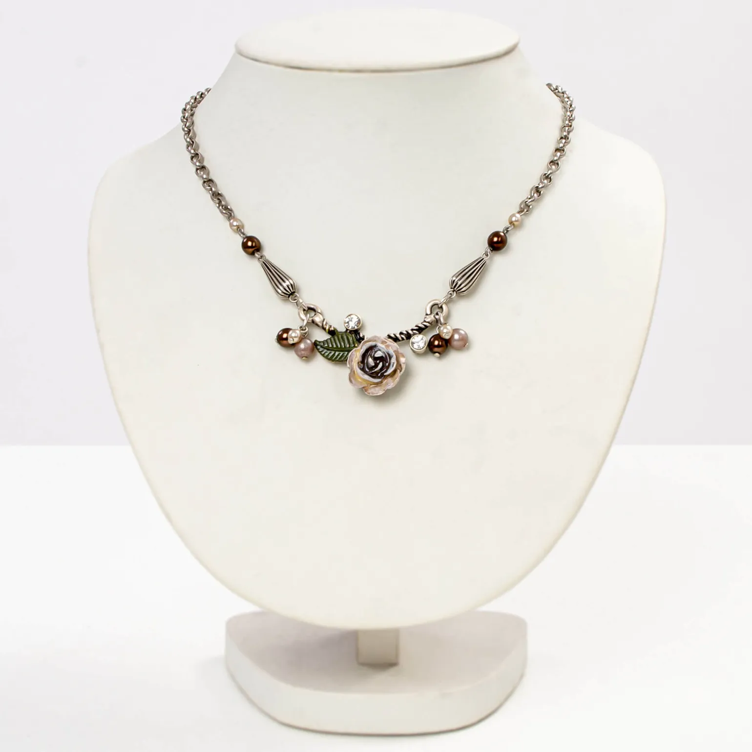 Sale Trachtenkette "Alpenrose", Kaffee Damen Accessoires