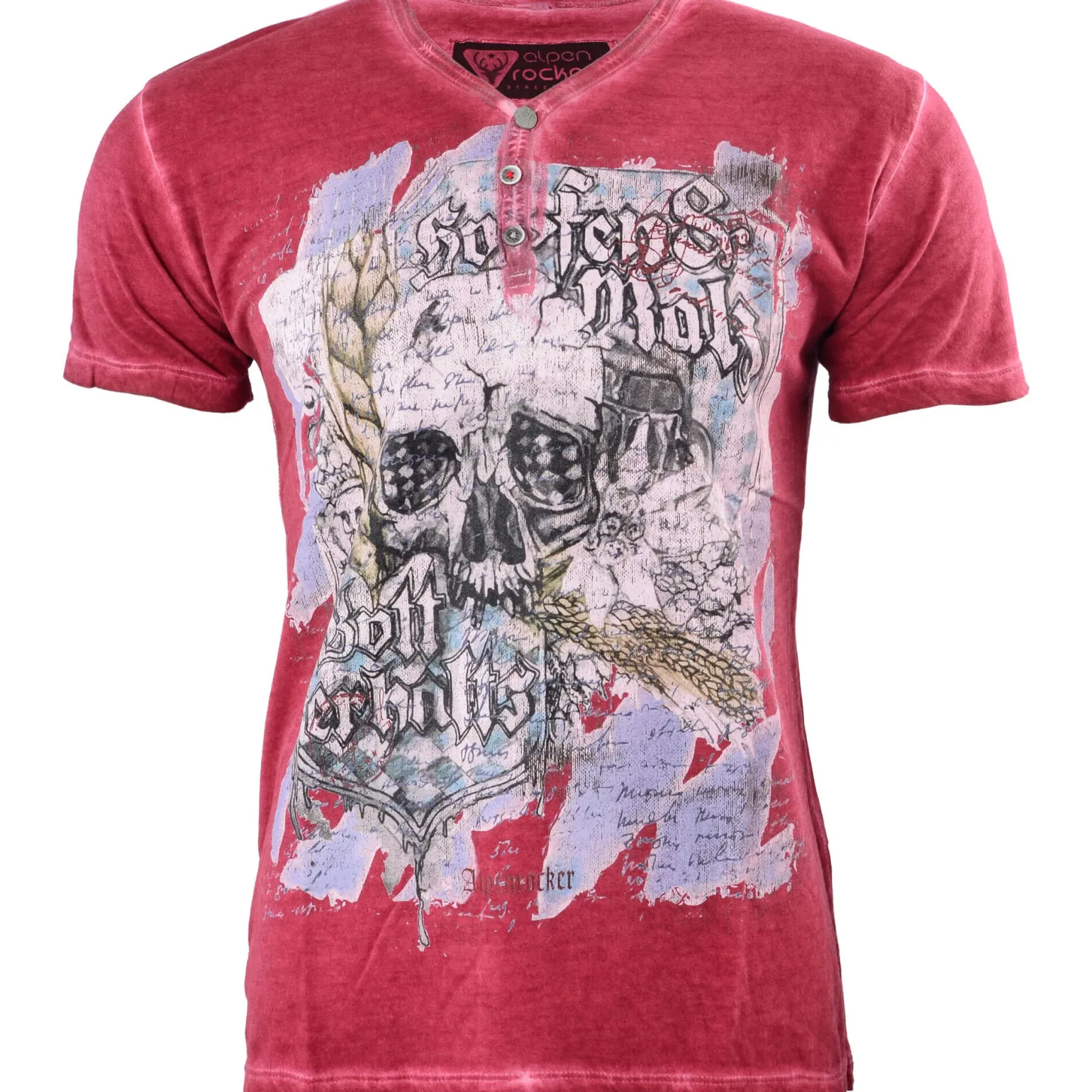 Fashion T-Shirt "Hopfen & Malz", Herren Shirts