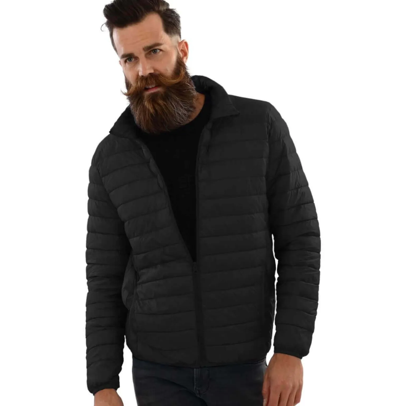 New Unisex Daunen-Optik-Steppjacke, Damen Jacken|Jacken